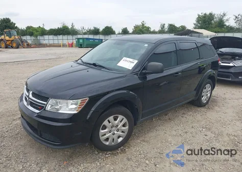 2015 Dodge Journey American Value Pkg z USA, uszkodzony, nr VIN 3C4PDCAB4FT753059